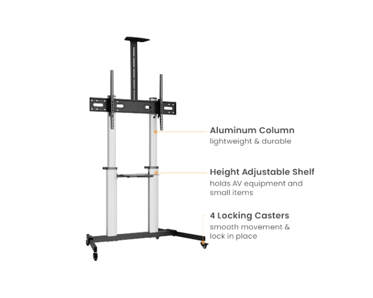 TV Stand: Vertex VX-TV-ST02 TV Stand 60"-100"